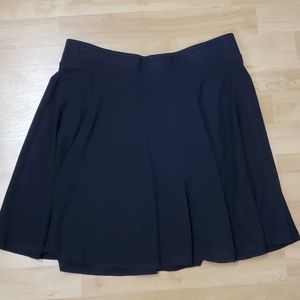 H&M Black Circle Skater Skirt